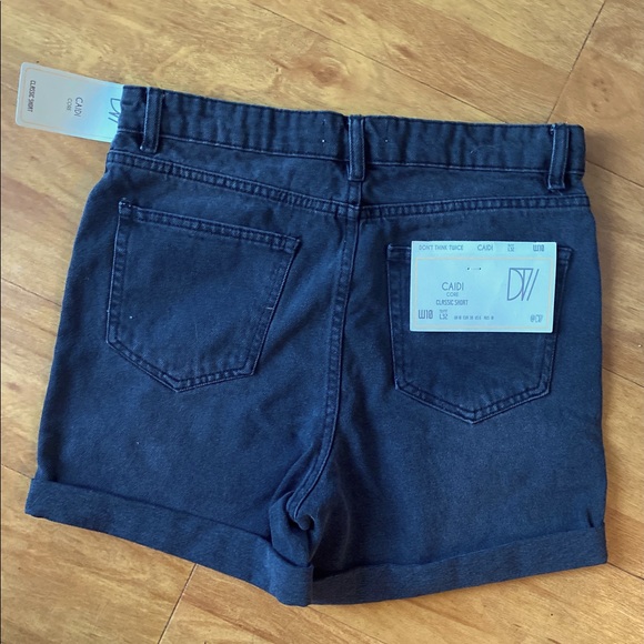 Don’t Think Twice - High Waist Denim Shorts NWT - Picture 5 of 7